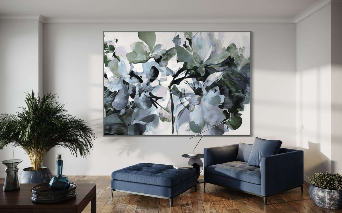 Blue Heaven Hydrangea - Hand Painting