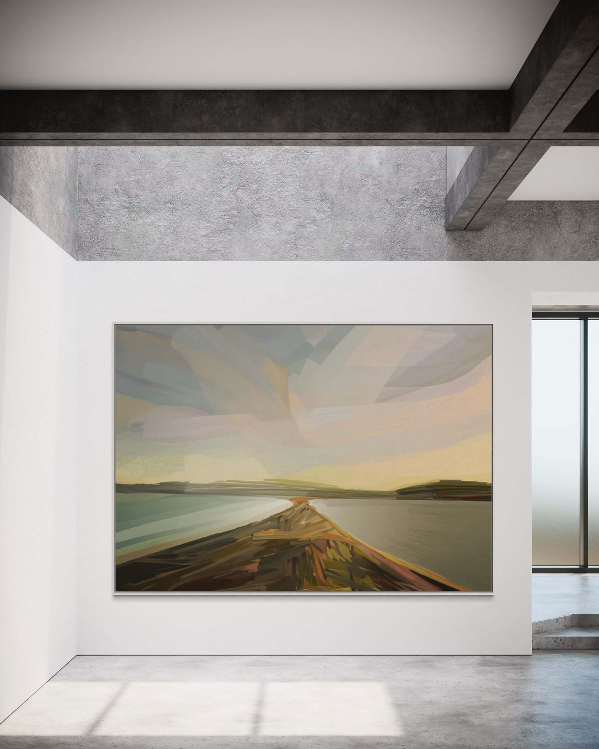 Brunny Island Neck - Hand Painting