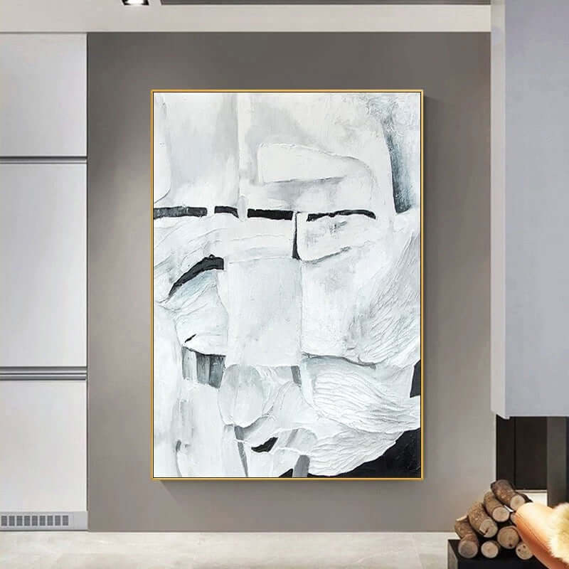 Dipinto di bianco e blu Halloween Sale