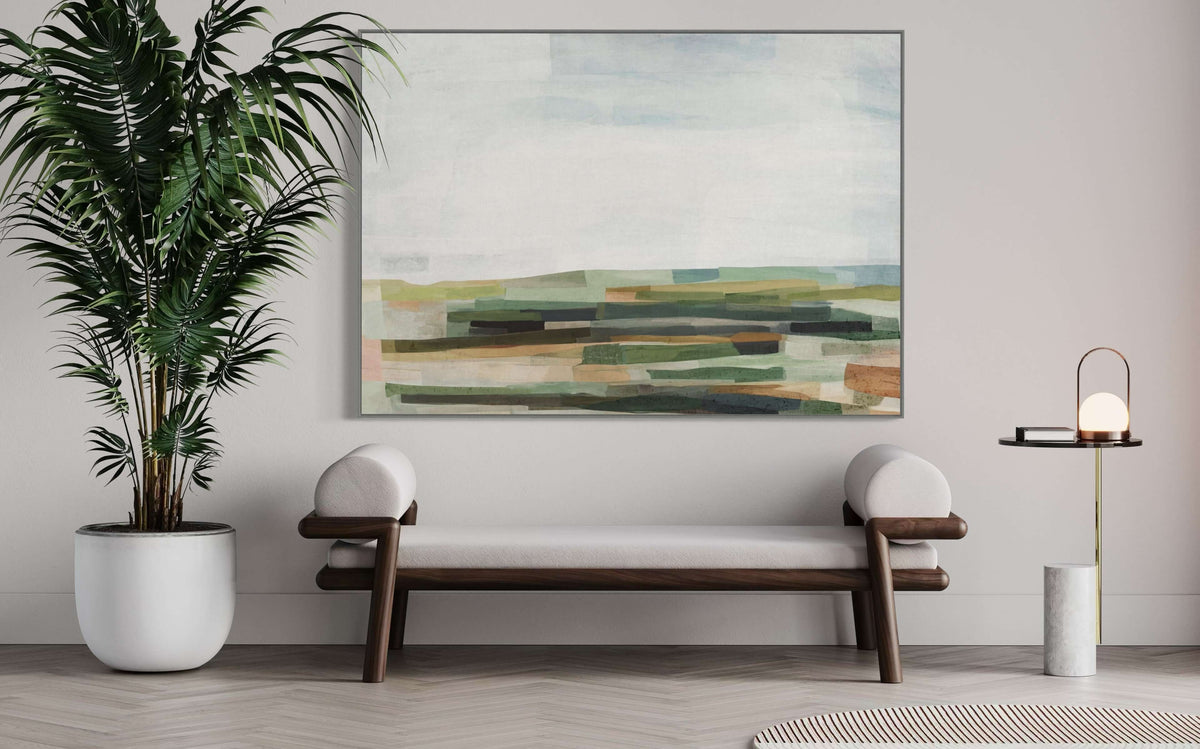 Harvest Abstract - Hand Painting