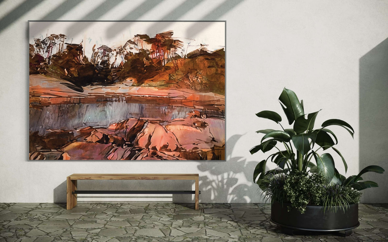 Bahía de la Luna de Miel  Dining Room Wall Art