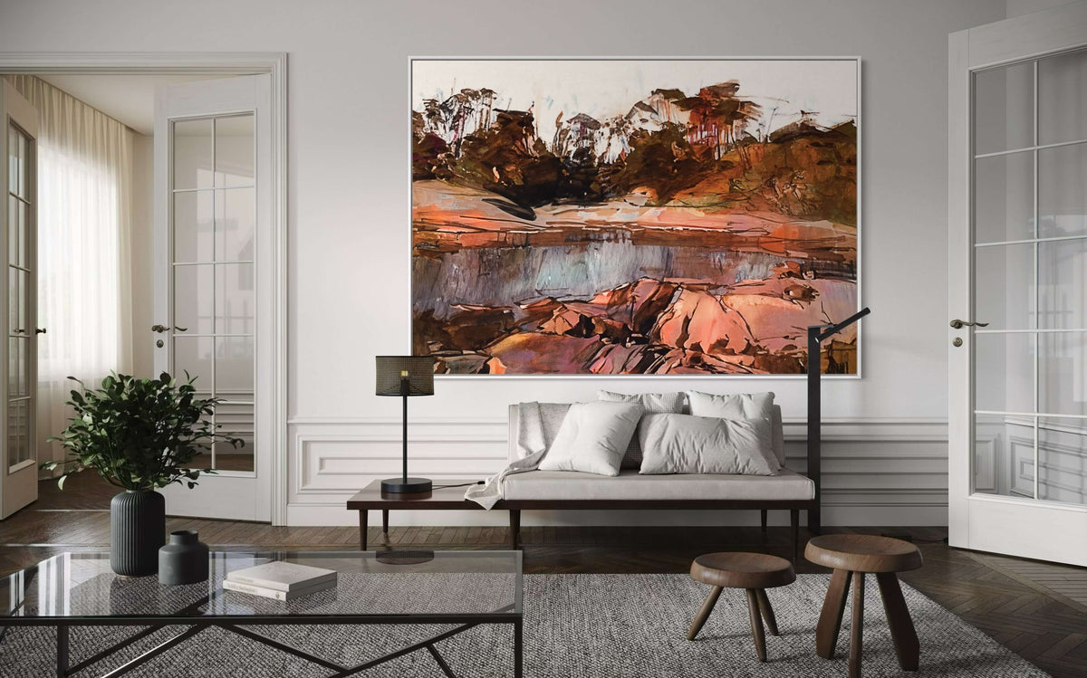 Honeymoon Bay - Hand Painting