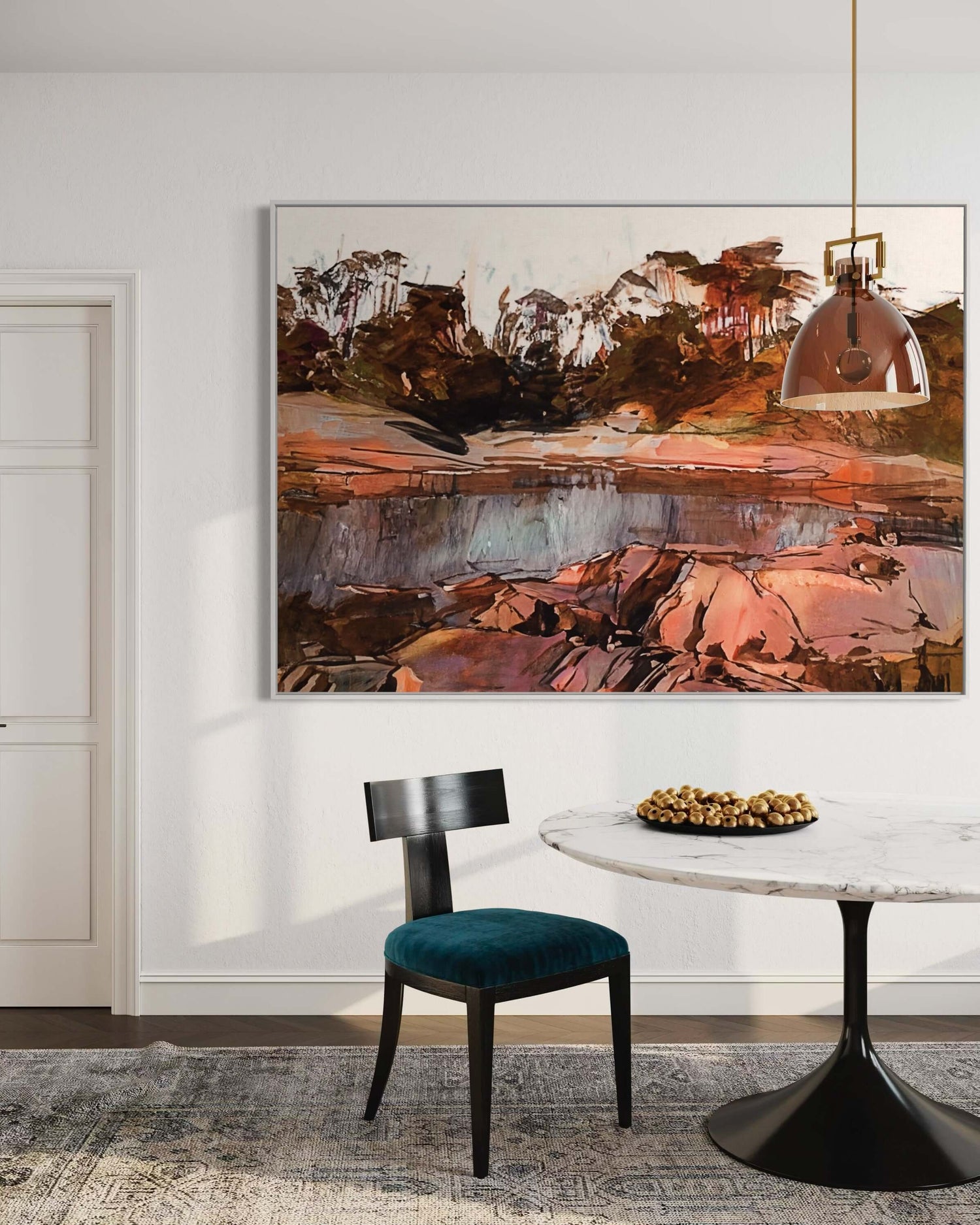 Bahía de la Luna de Miel  Dining Room Wall Art