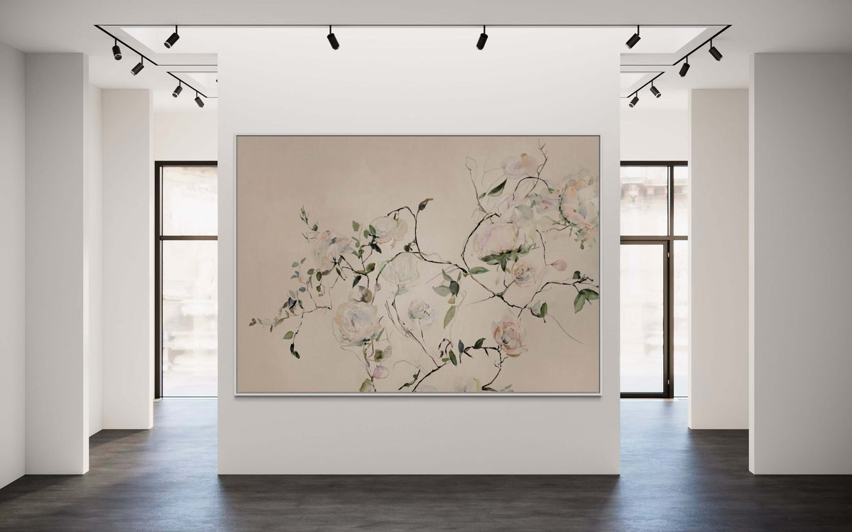 Pastel Vine - Hand Painting