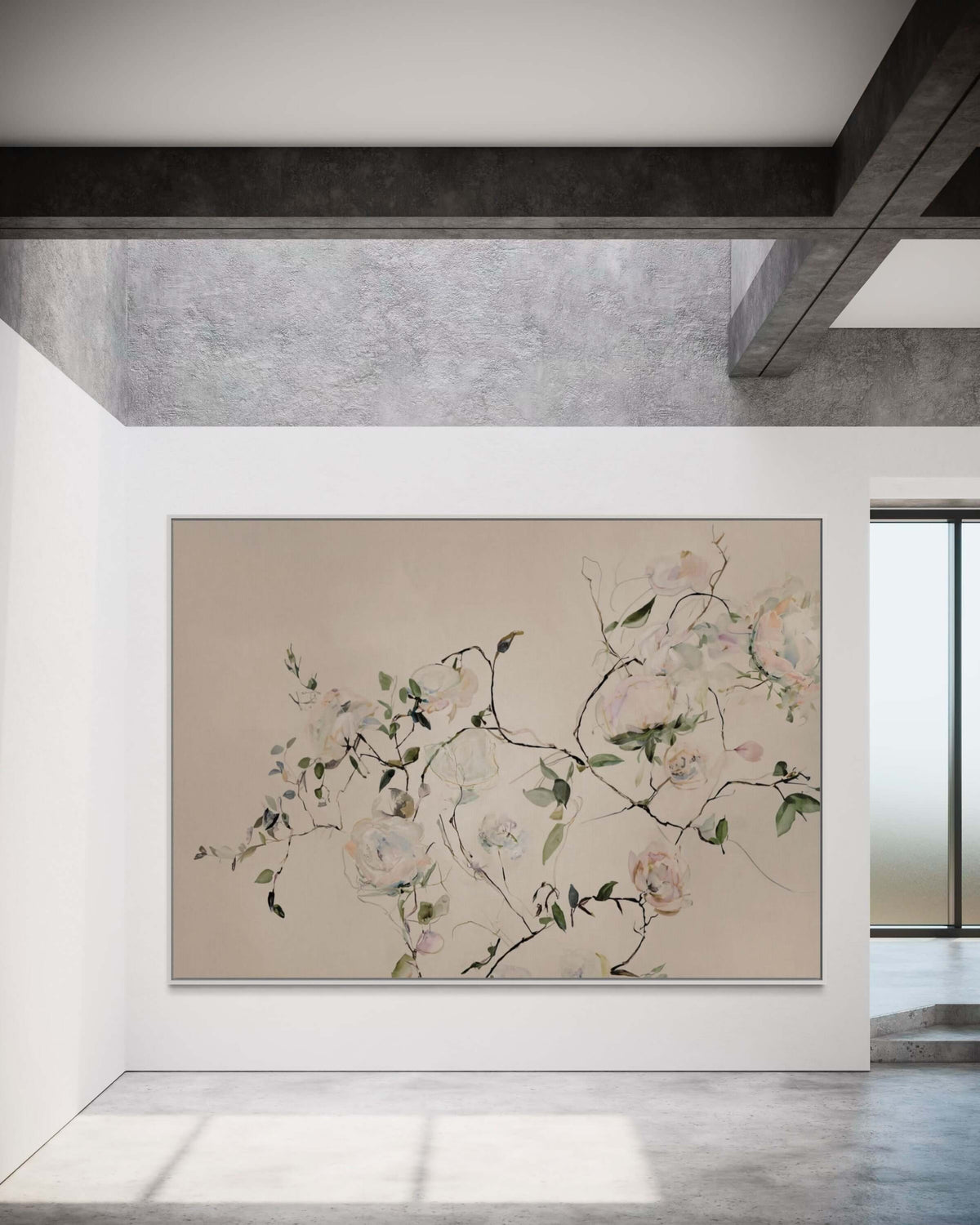 Pastel Vine - Hand Painting