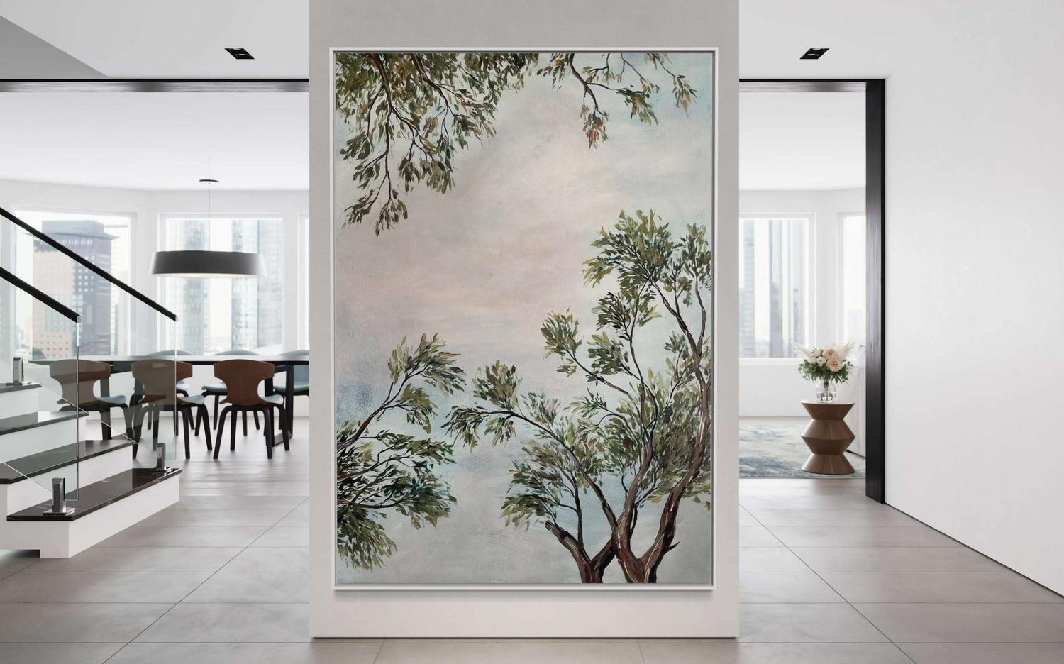 Canomino angolare 1 scrubby Wabi Sabi Wall Art