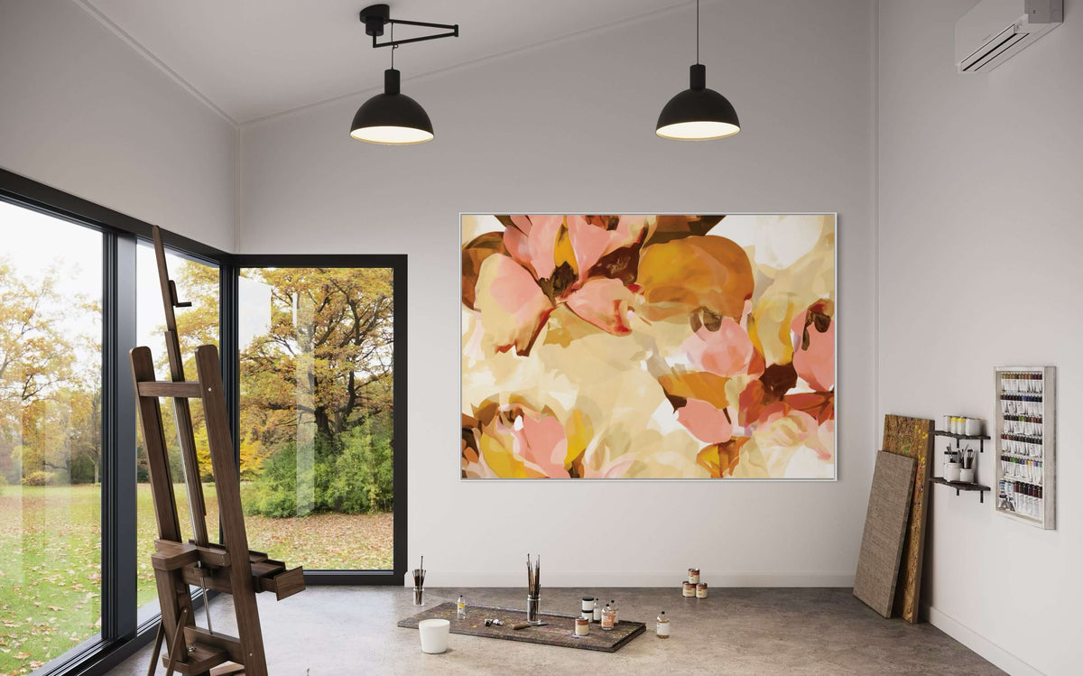Sunny Floral - Hand Painting