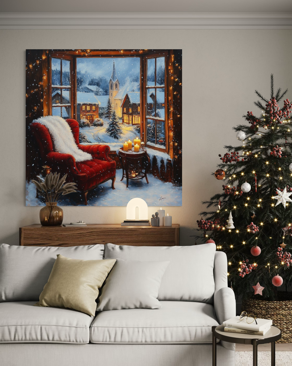 Winter Window Glow