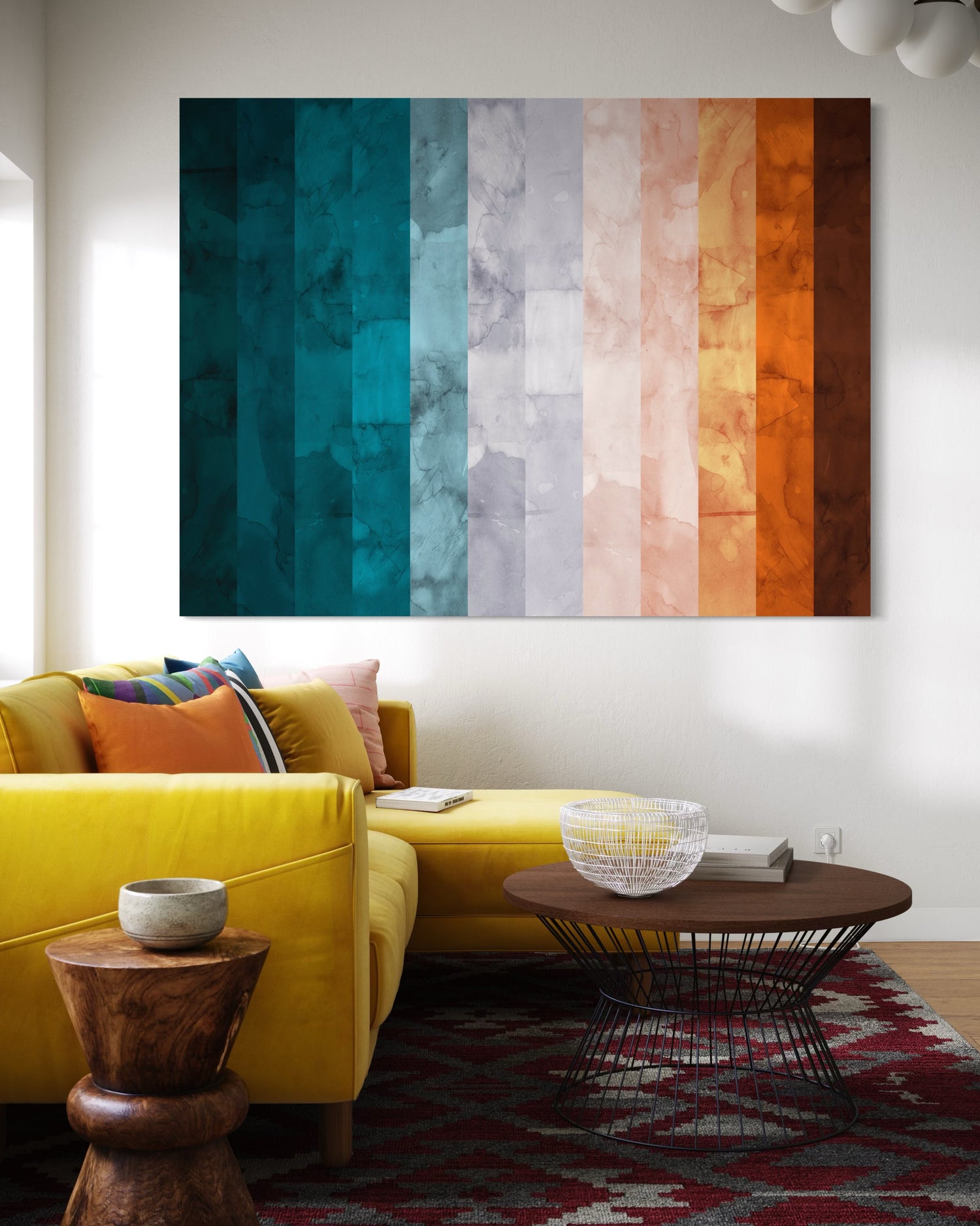 Abstract Landscape 2 Dining Room Wall Art