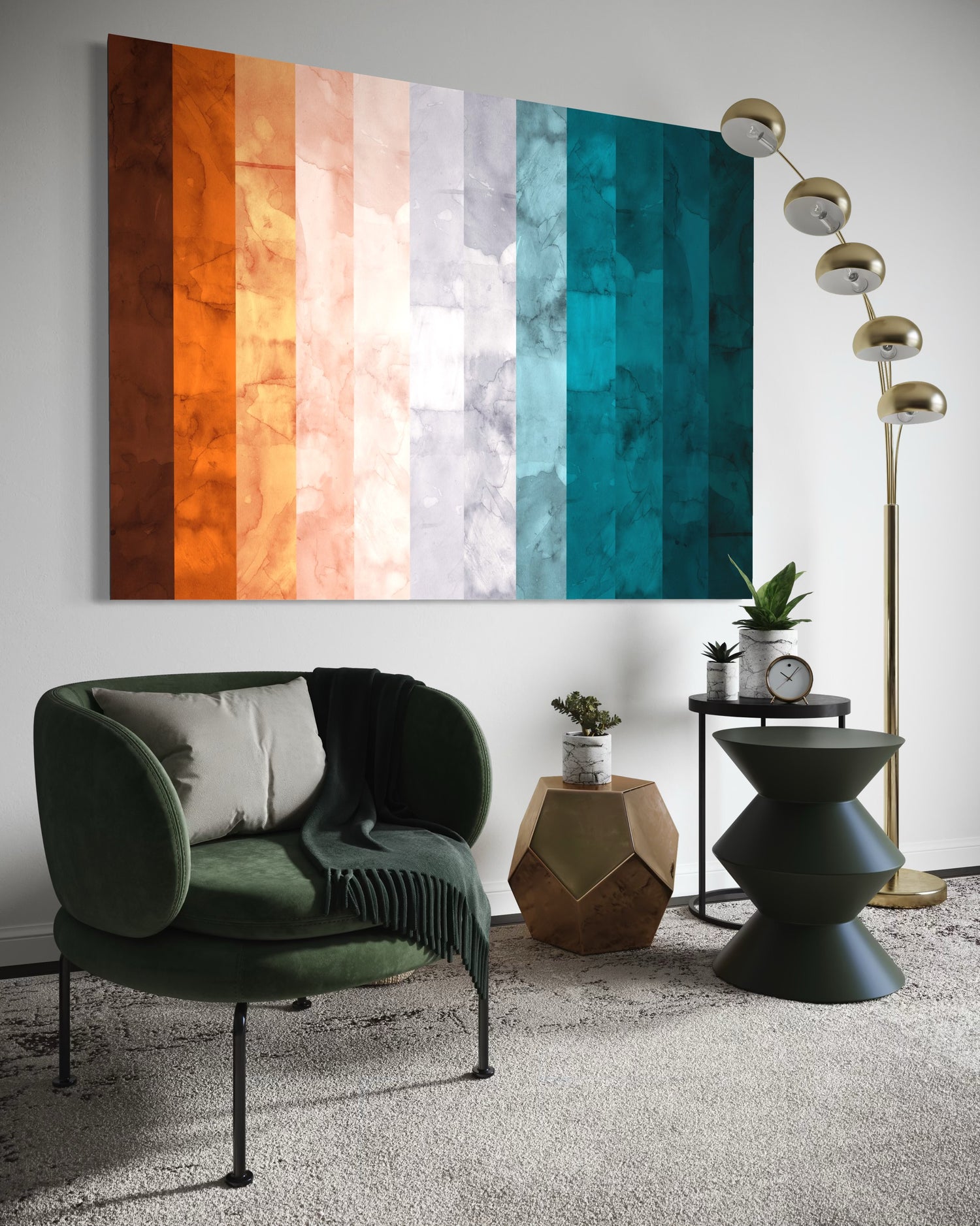 Abstract Landscape 2 Dining Room Wall Art