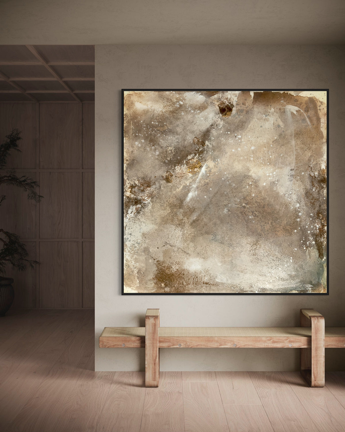 50 Shades of Beige II - Hand Painting