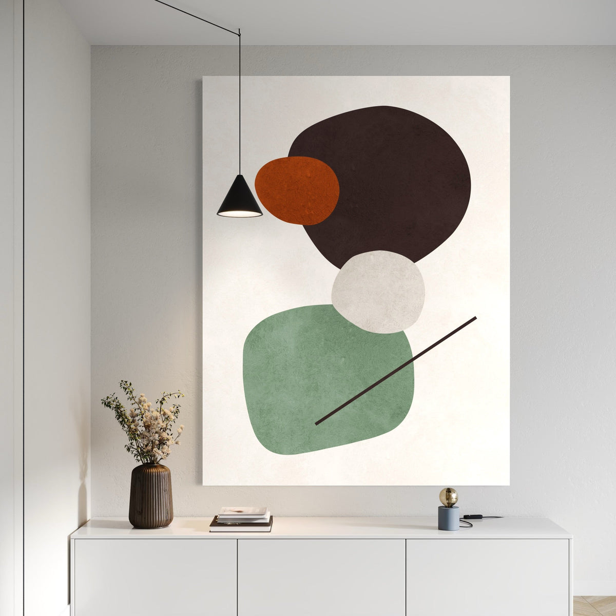 Abstract Shapes 1 - Hand Painting