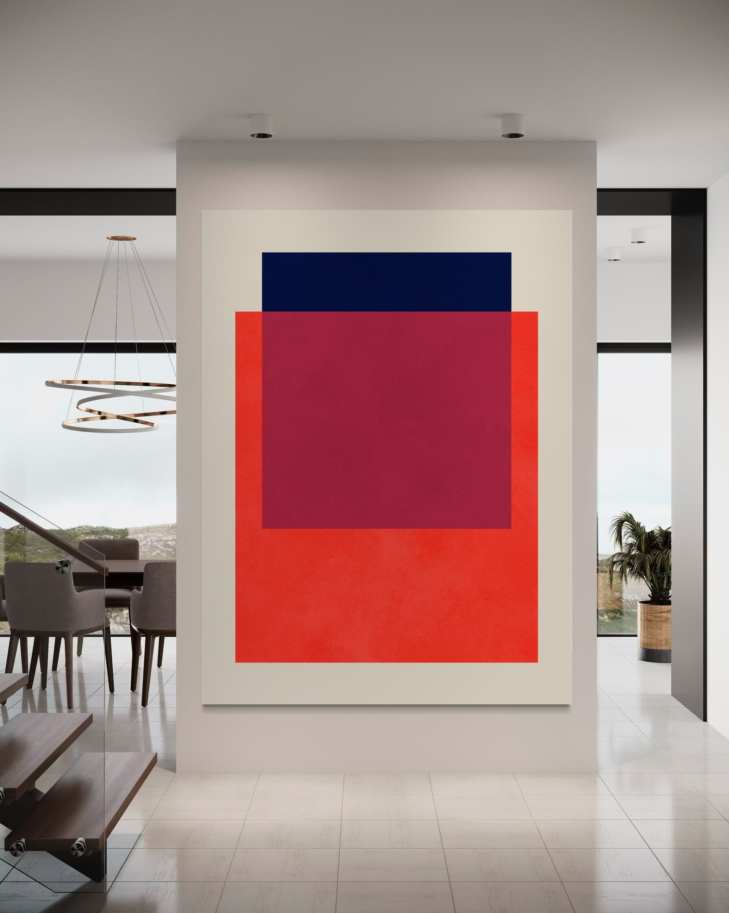 Conceptual Stains 1 Lounge Wall Art