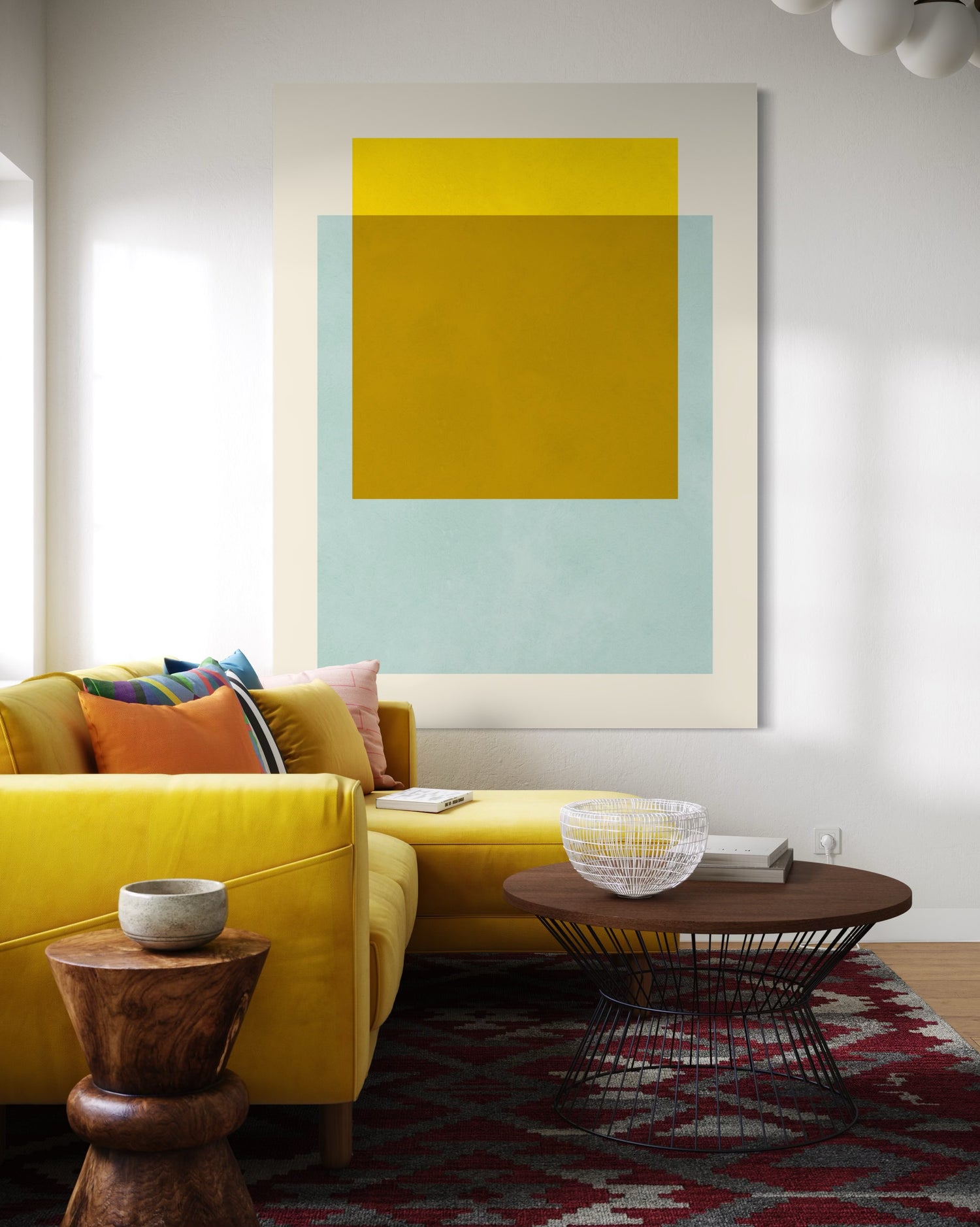 Conceptual Stains 4 Lounge Wall Art