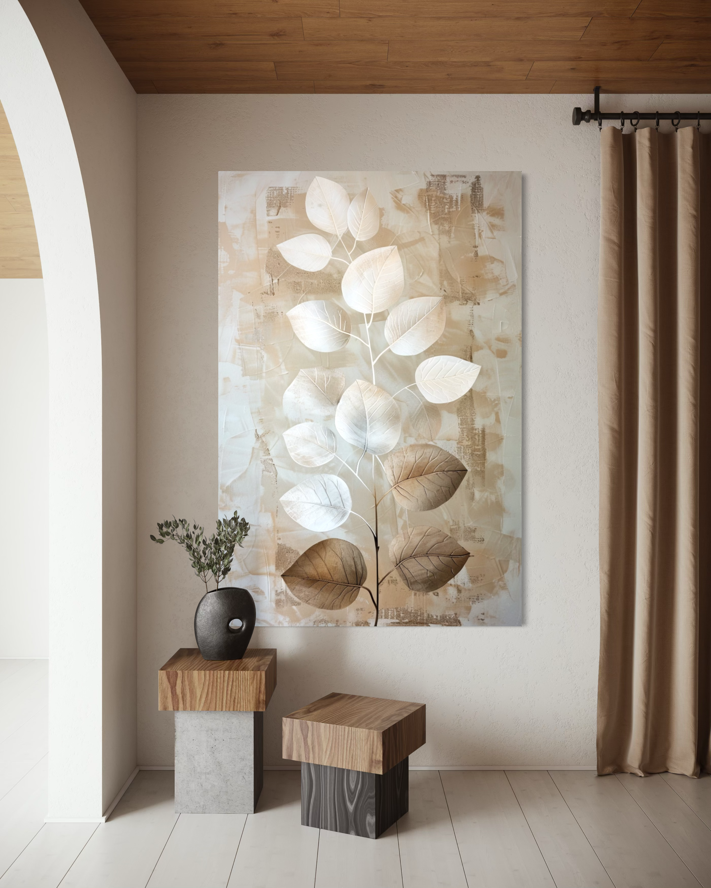 Soft Botanical Arrangement