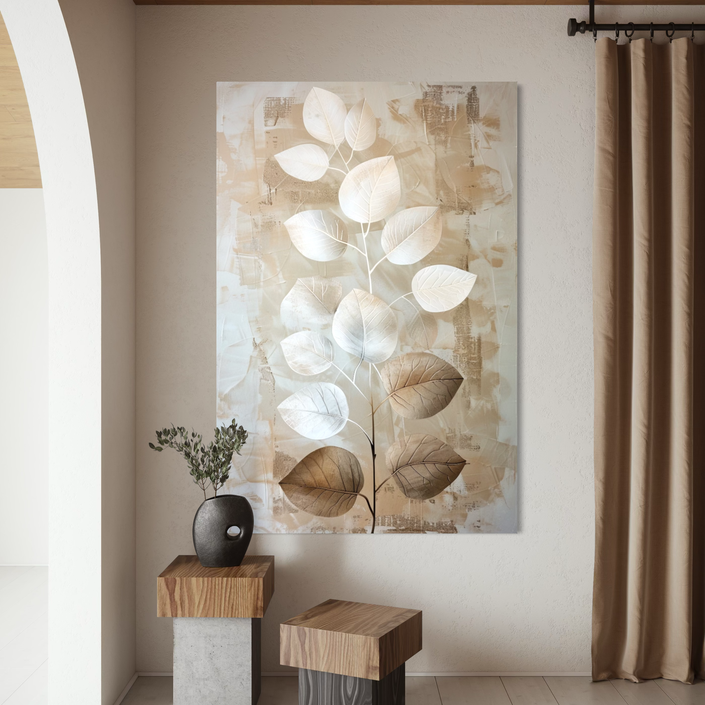 Soft Botanical Arrangement