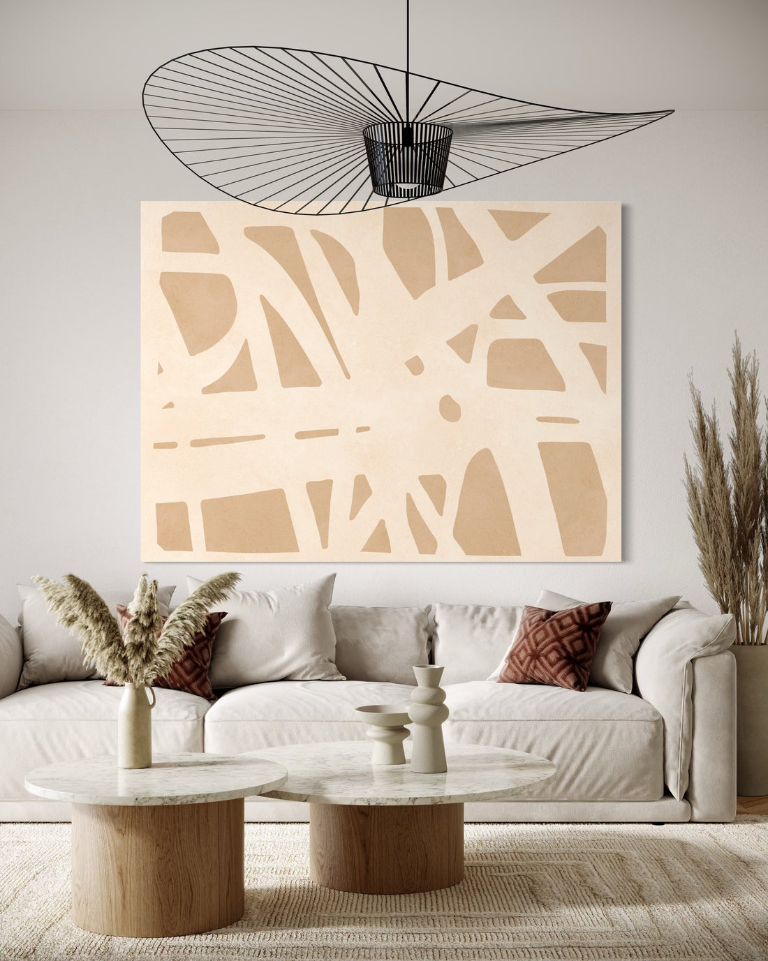 Curved Shapes 2 - Hand Painting