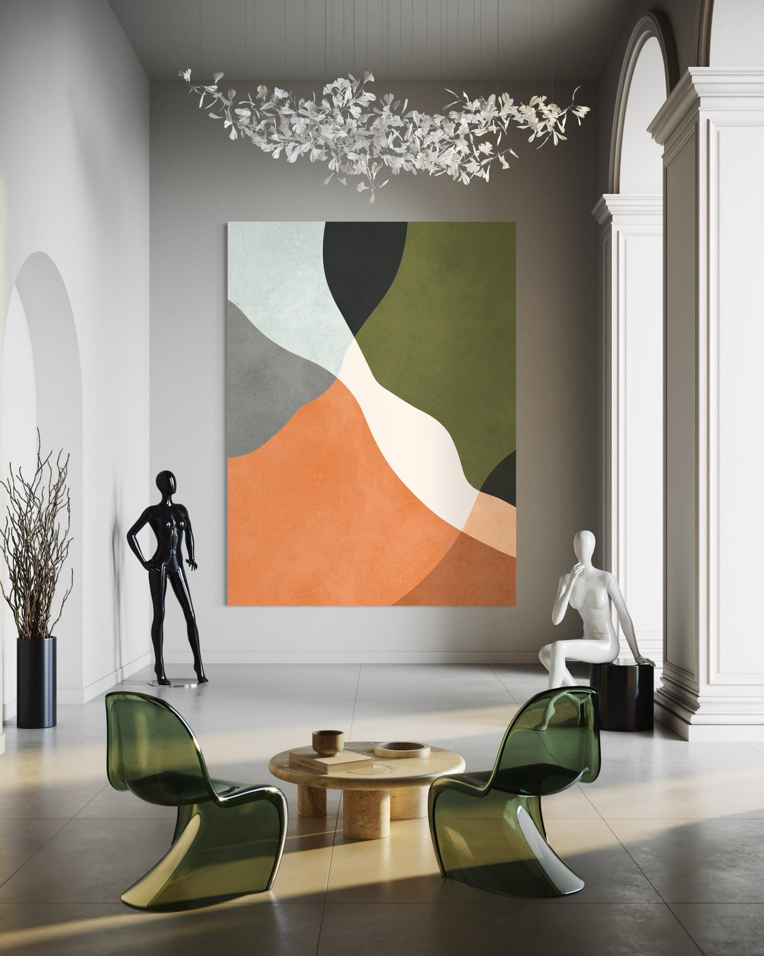Expressionist Forms 2 Moderno contemporáneo