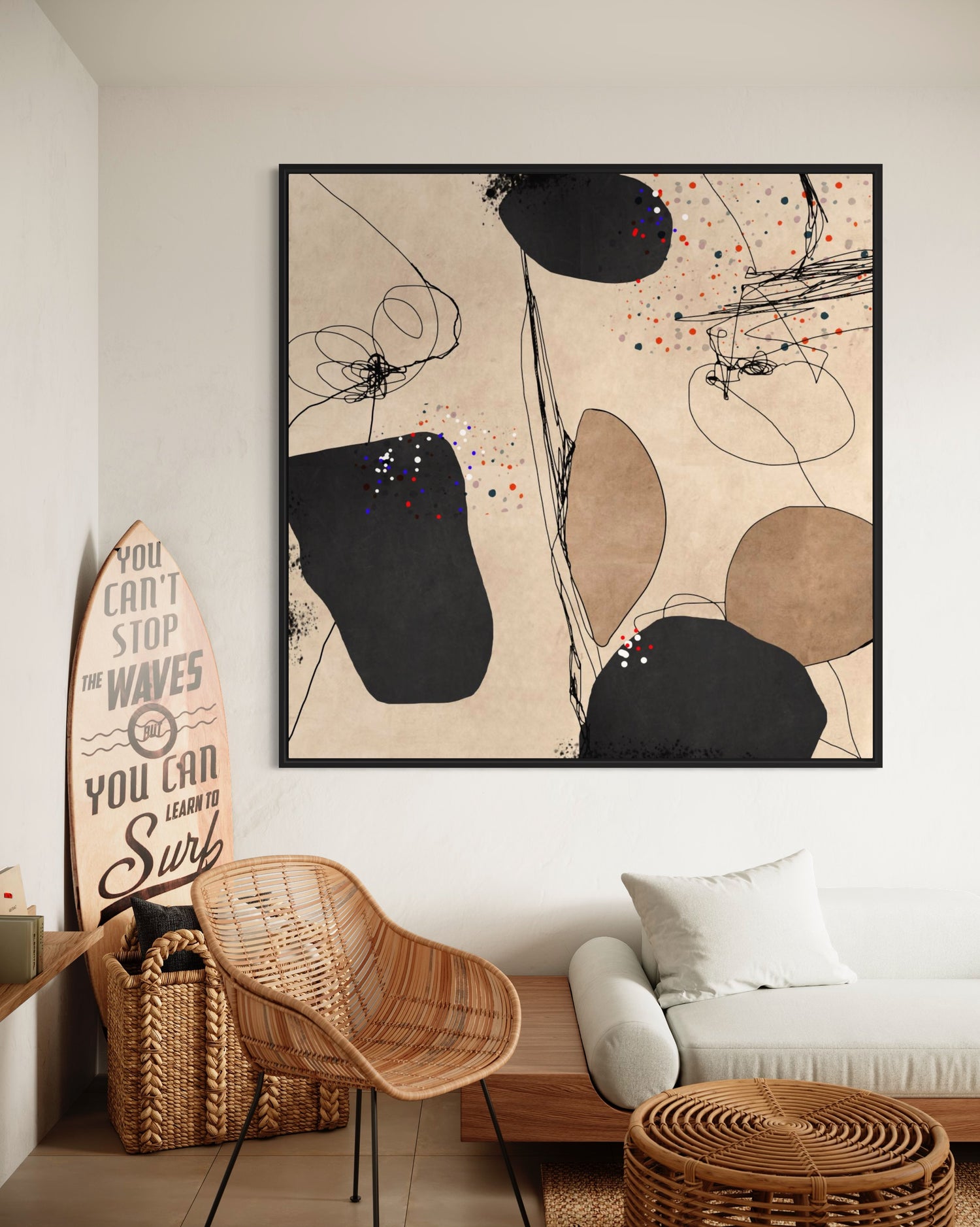 Metasis Mid Century Modern Art
