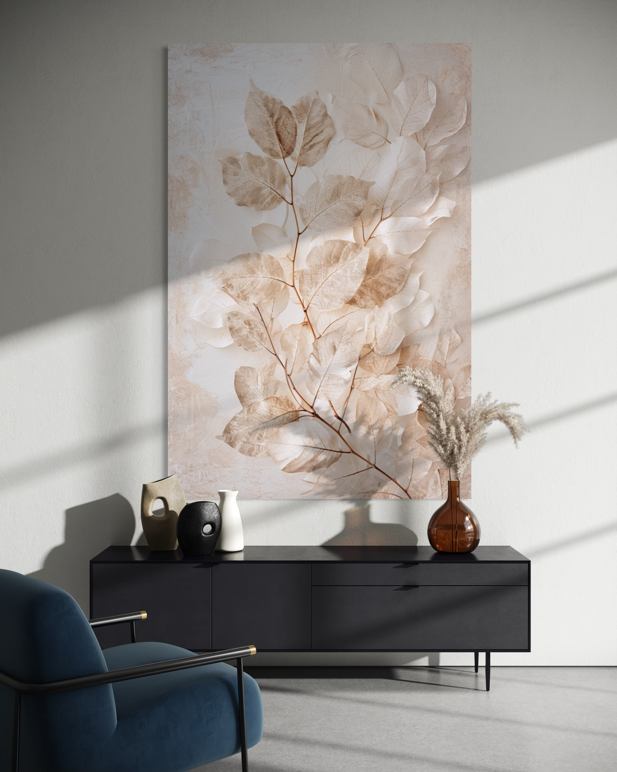 Whispering Eucalyptus - Hand Painting