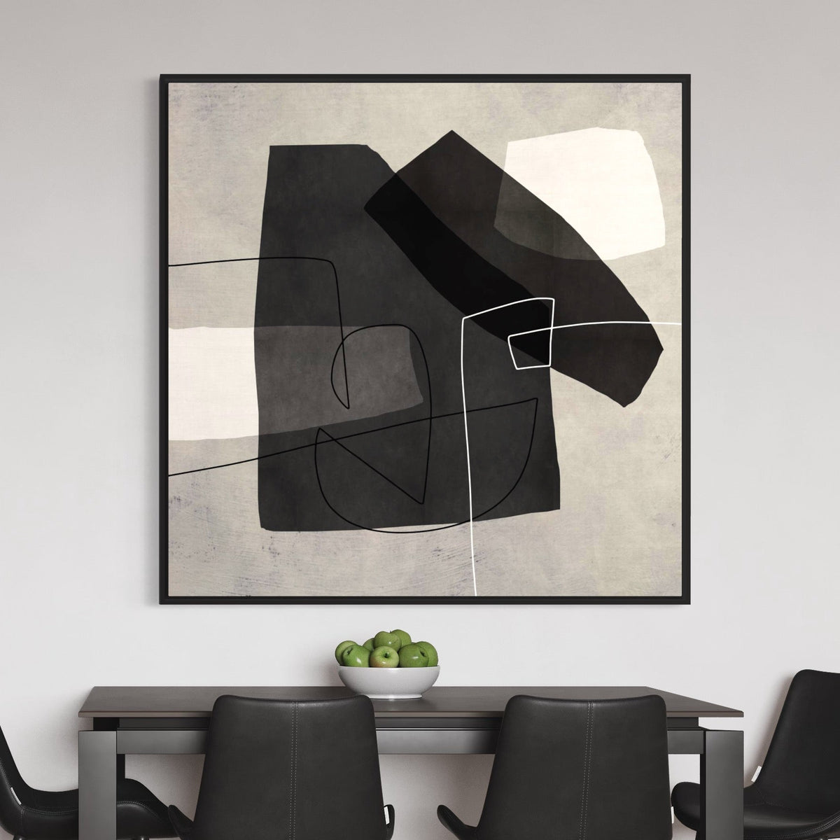 Shapes and Lines 2 - Hand Painting