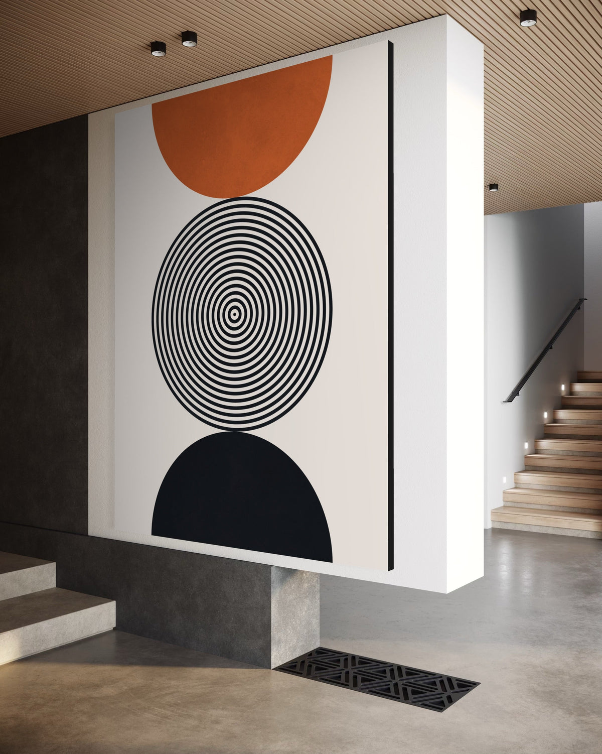 Lines and Circles 3 - Hand Painting