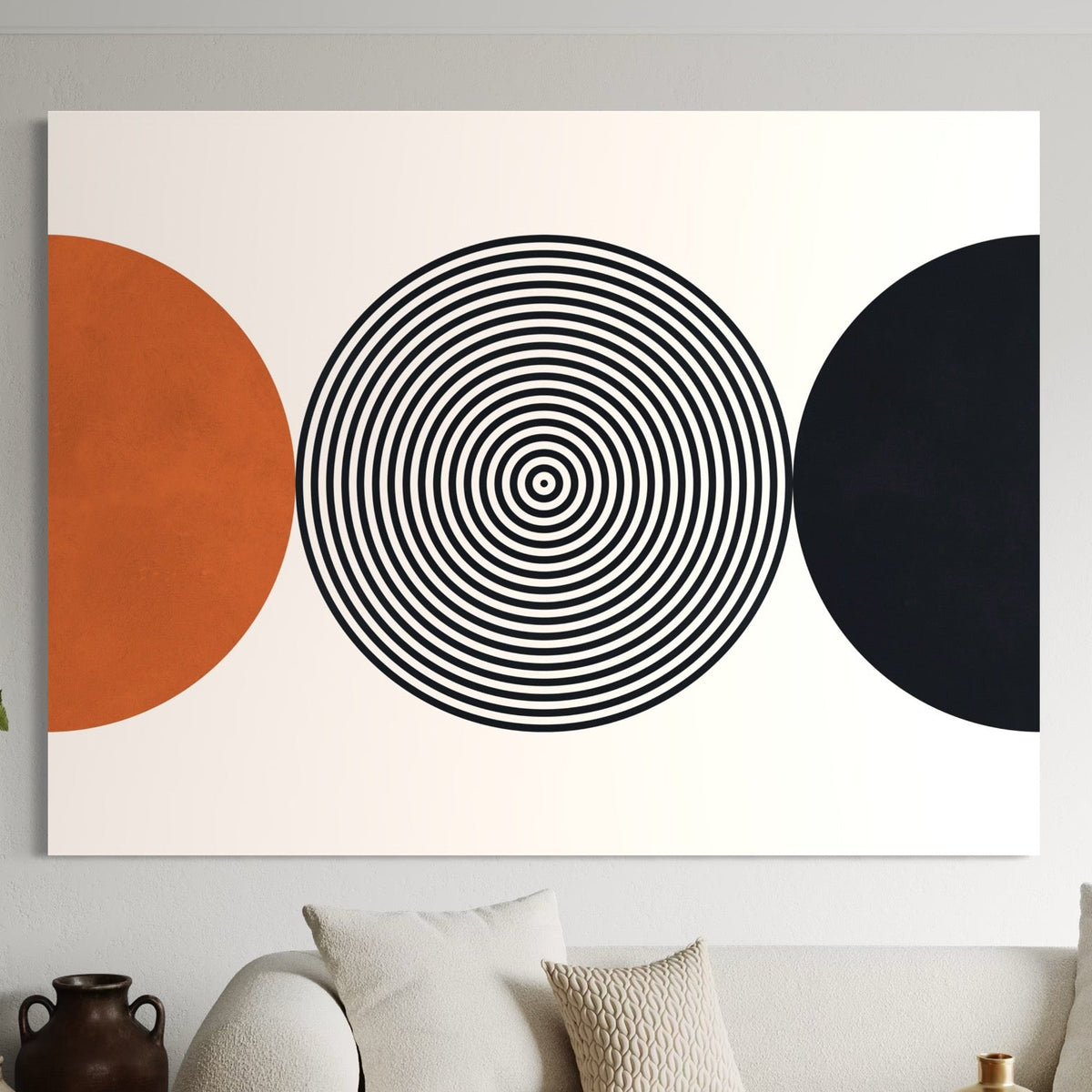 Lines and Circles 3 - Hand Painting