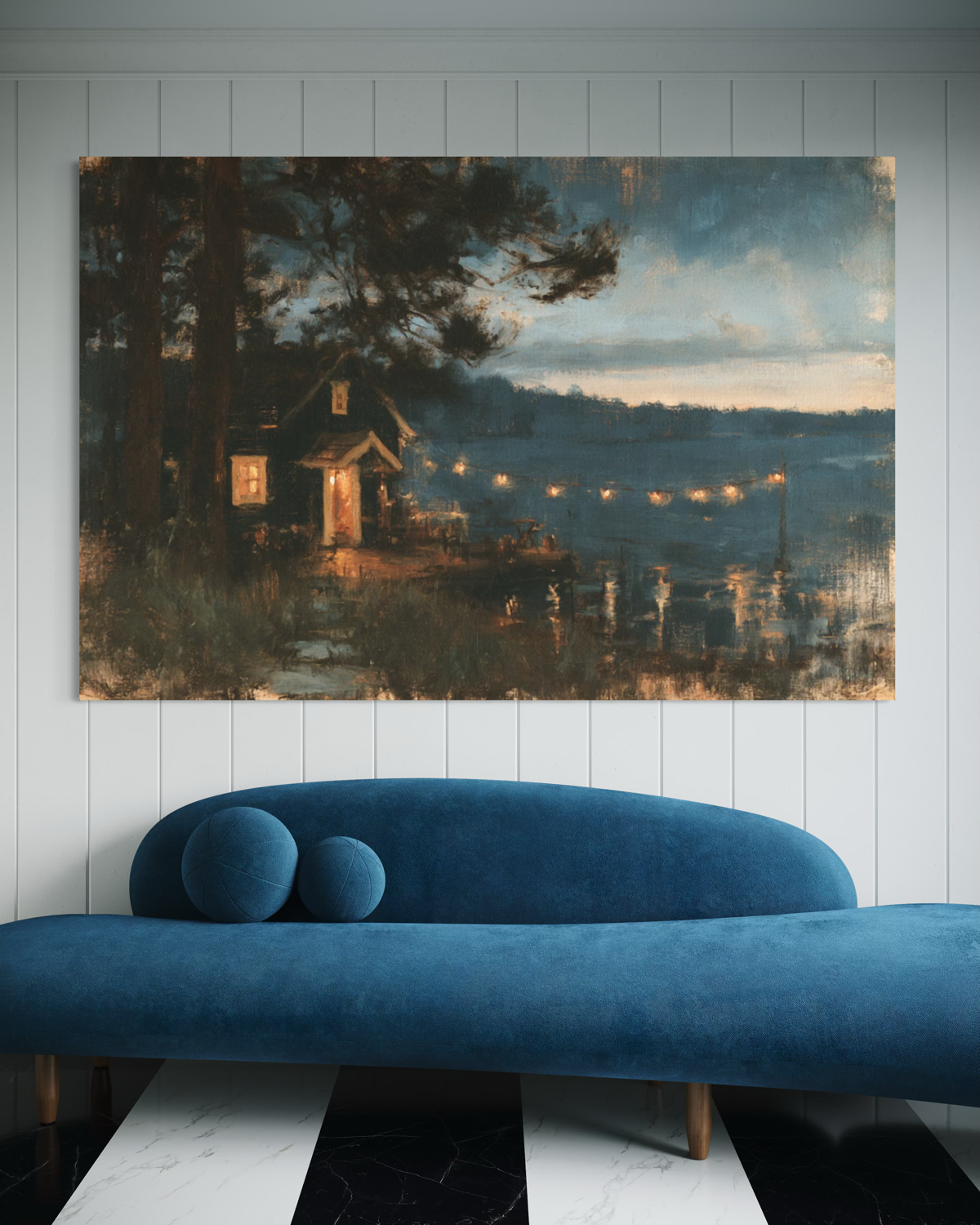 Cabin at Dusk