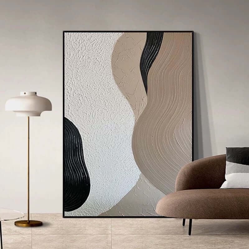 禅スタイルのテクスチャアート2 Wabi Sabi Wall Art