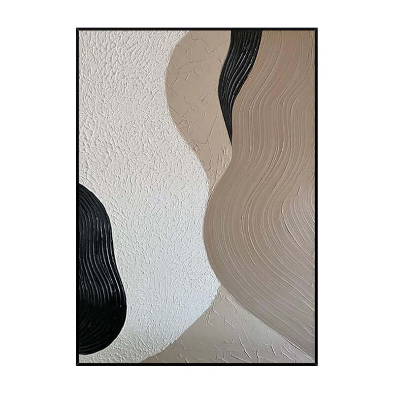 Zen Style Textured Art 2 - Hand Painting