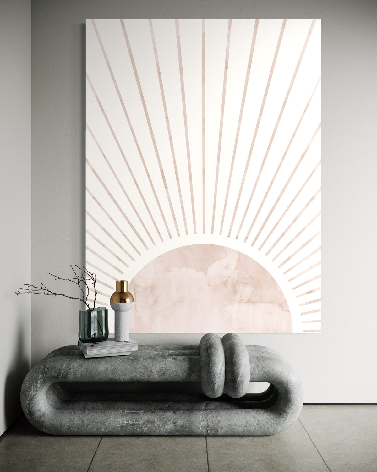 Sunbeams 1 - Hand Painting