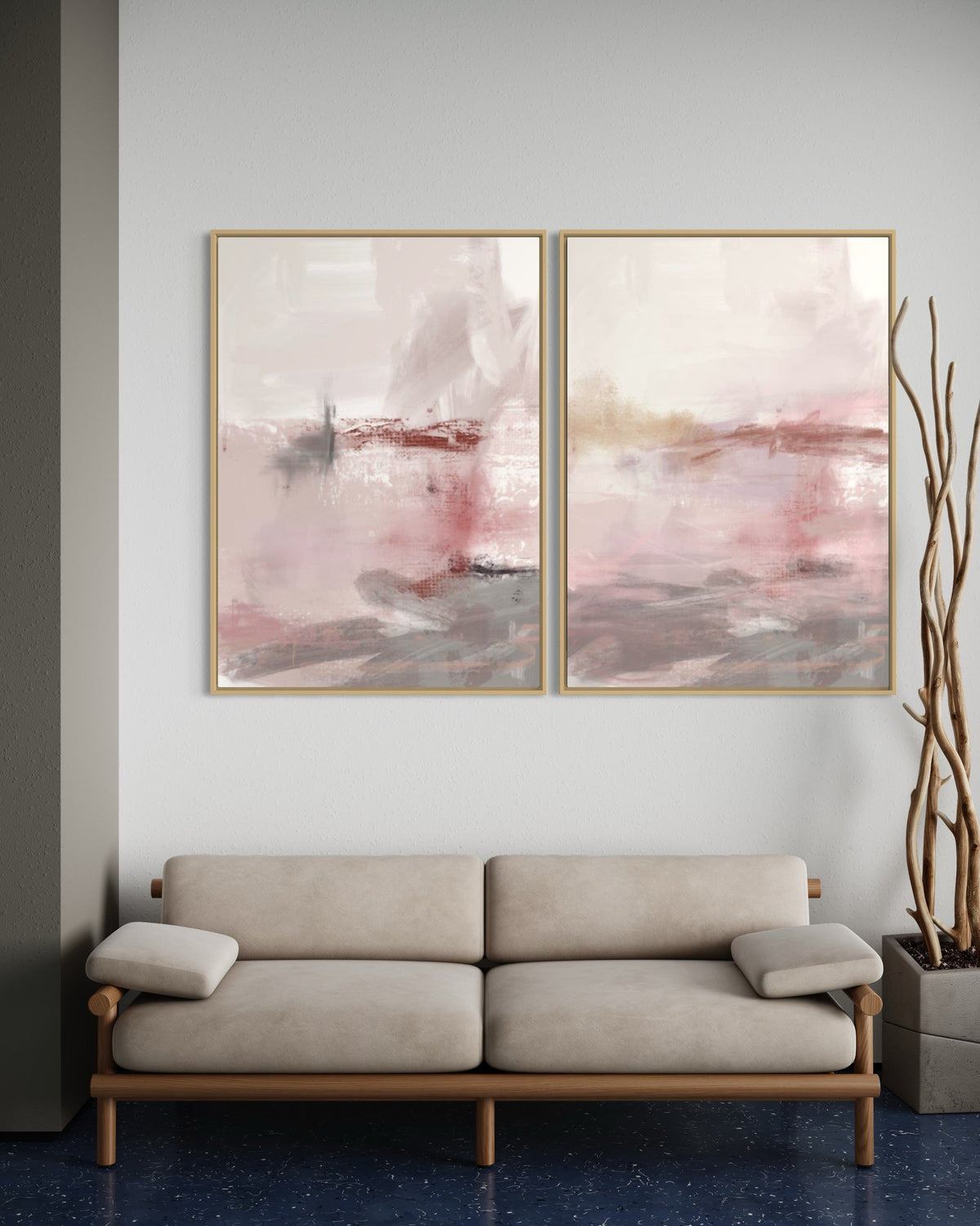 Pink acrylic - Hand Painting