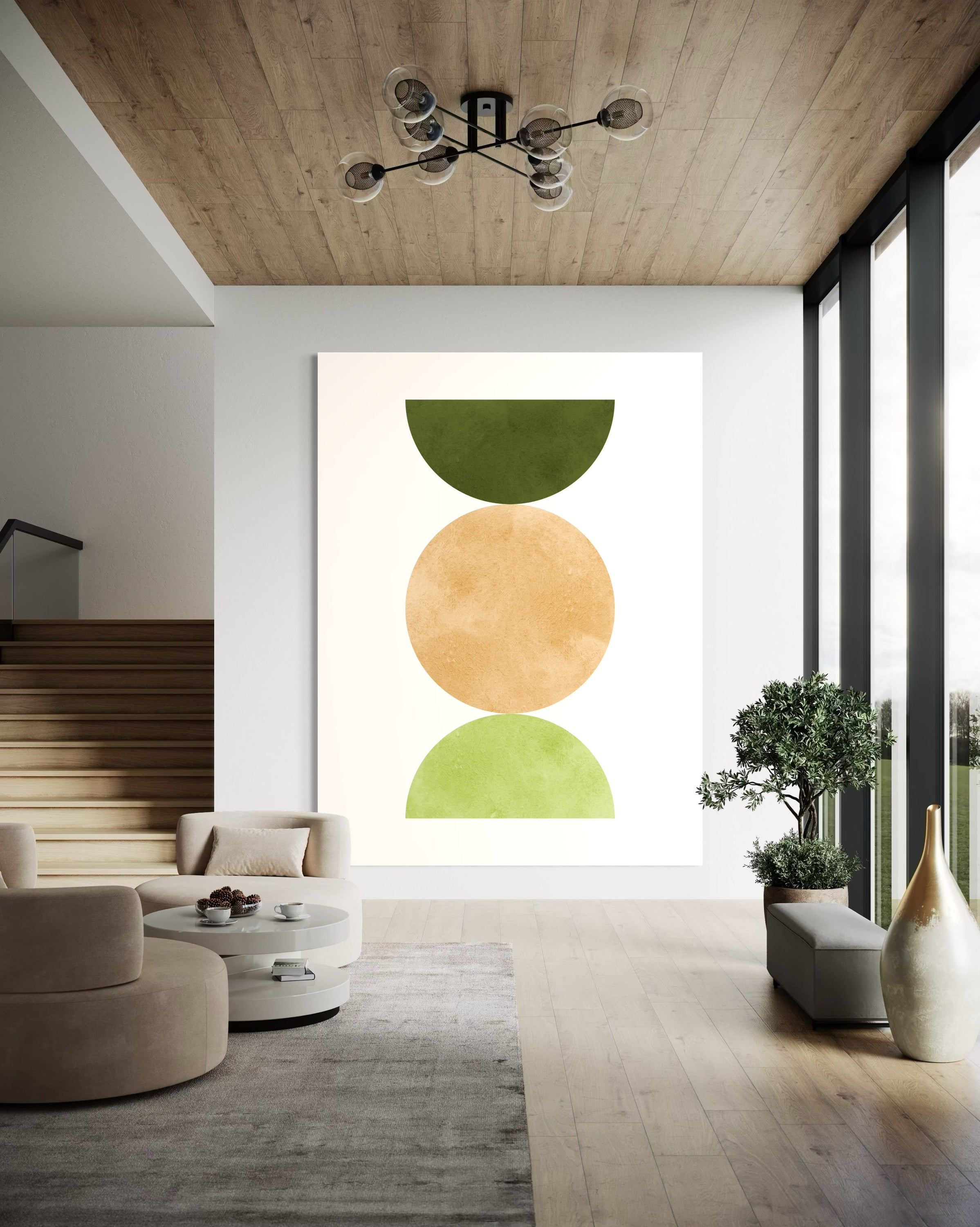 Aquarellkreise