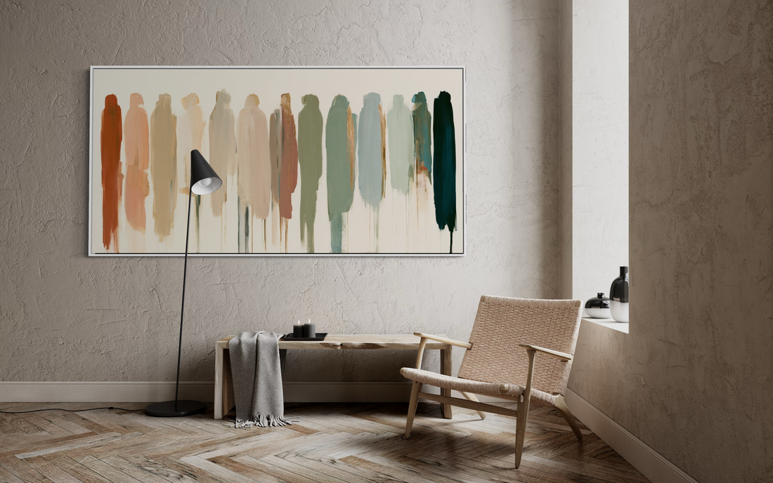 Panoramic Abstract Figures