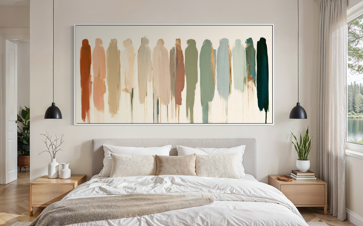 Panoramic Abstract Figures