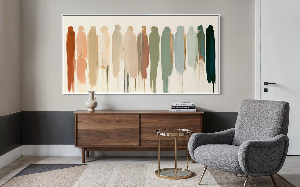 Panoramic Abstract Figures