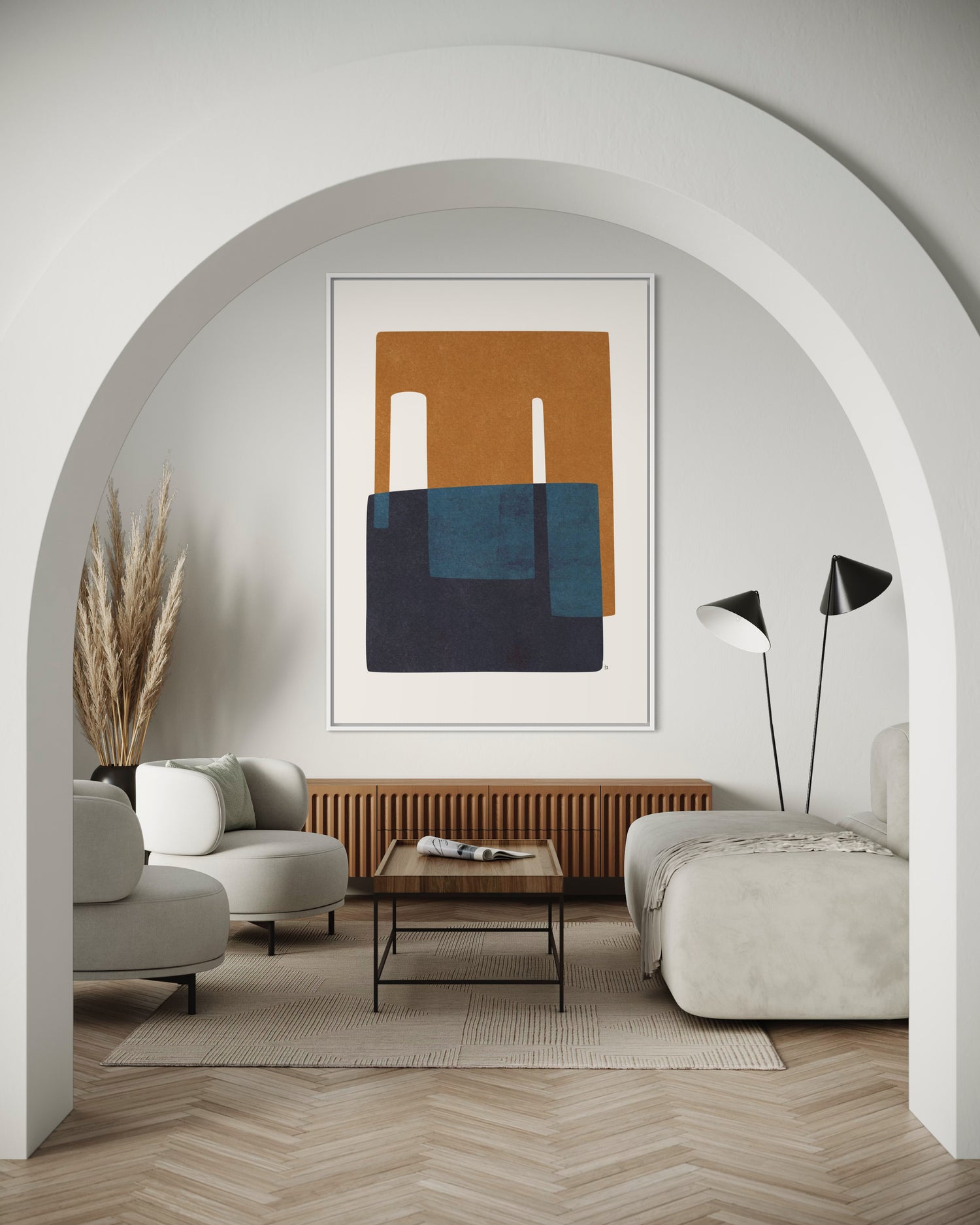 Spazi 1 Dining Room Wall Art