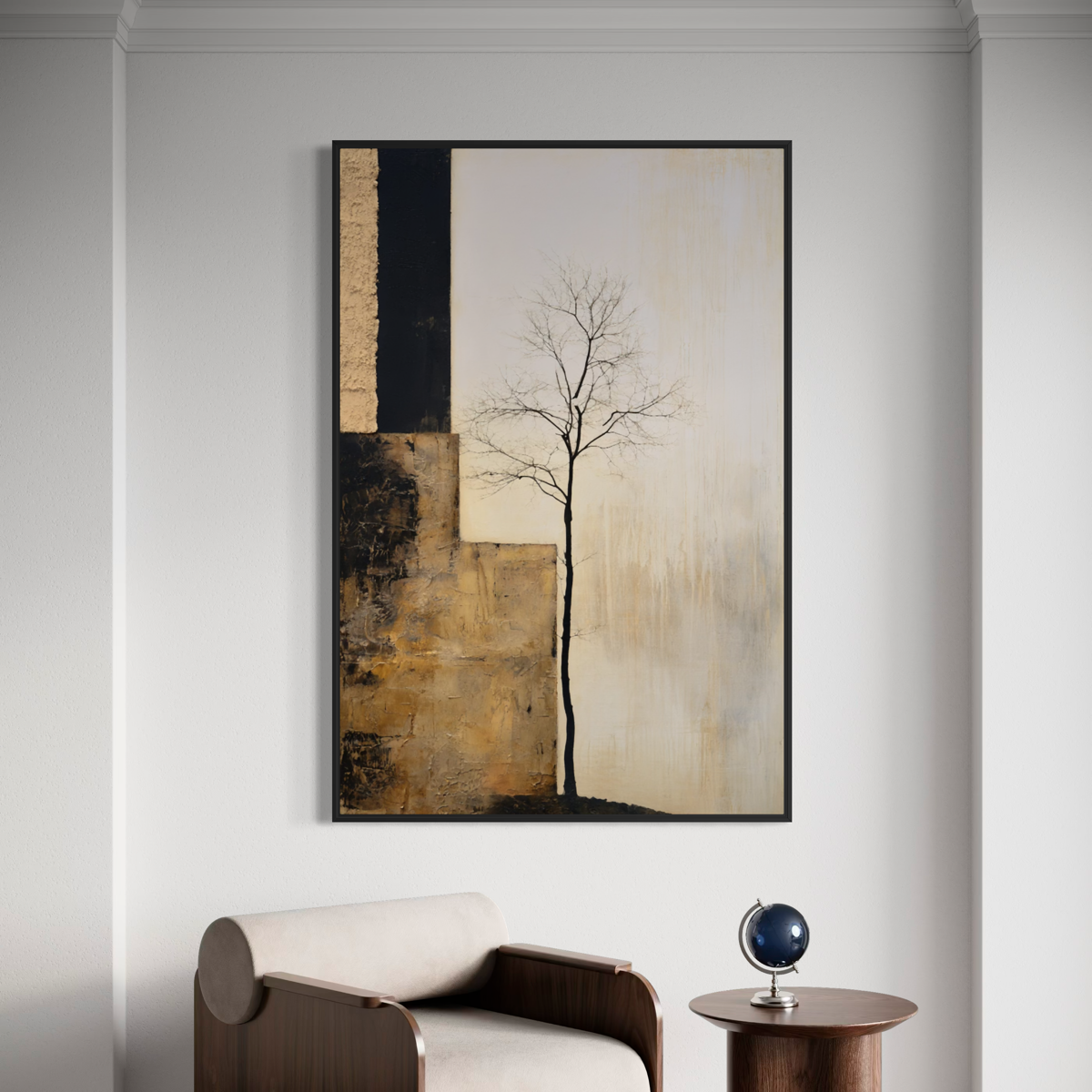 The Lone Black Tree