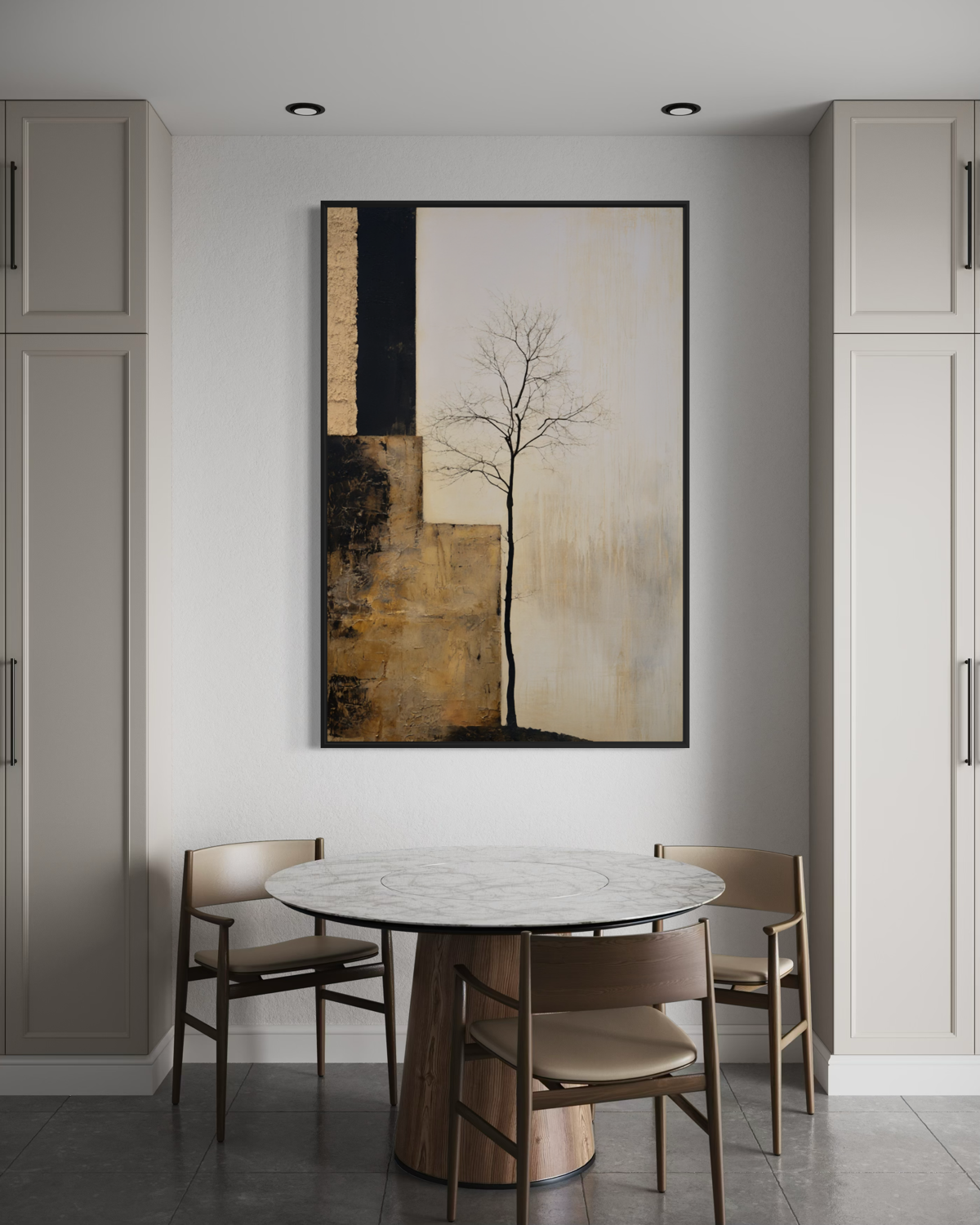 The Lone Black Tree