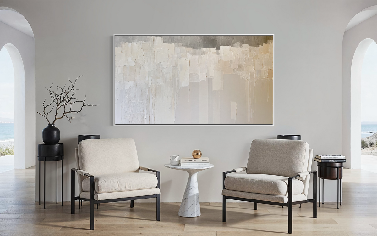 The Minimalist Textured Abstract