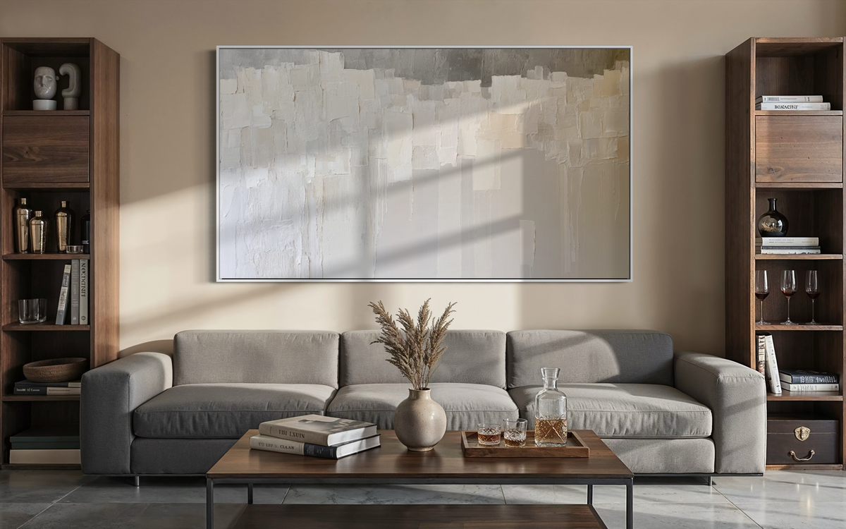 The Minimalist Textured Abstract