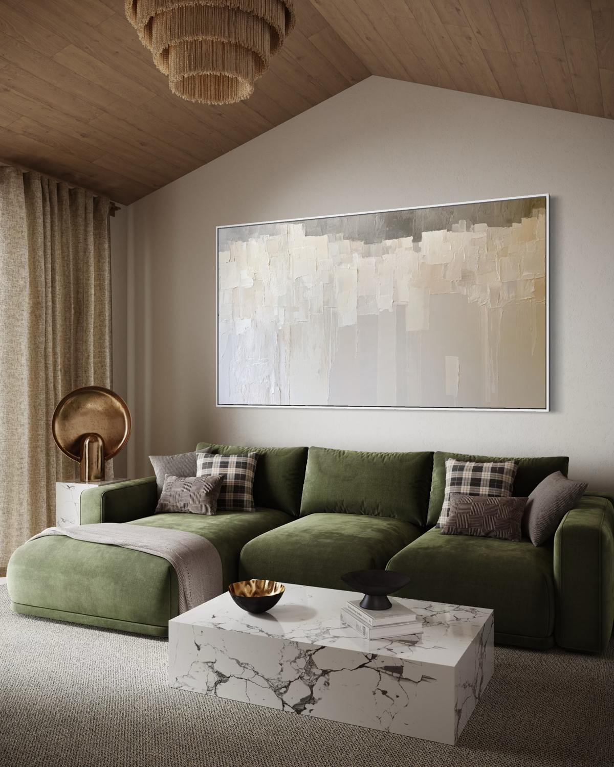The Minimalist Textured Abstract