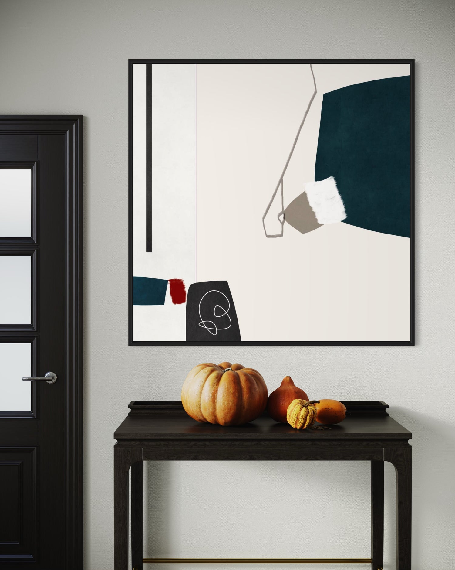 Mood 1 Black and White Paintings