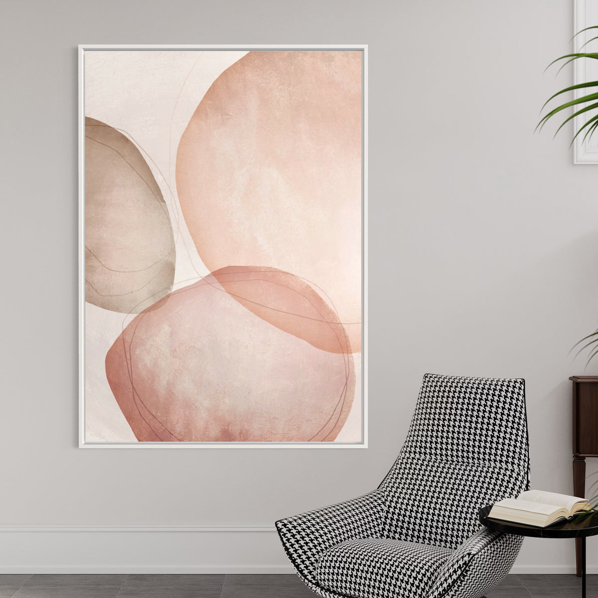 Blush Circles - Hand Painting
