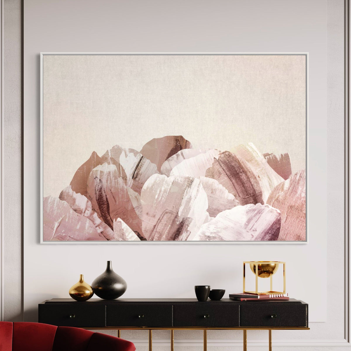 Painted Peony - Hand Painting