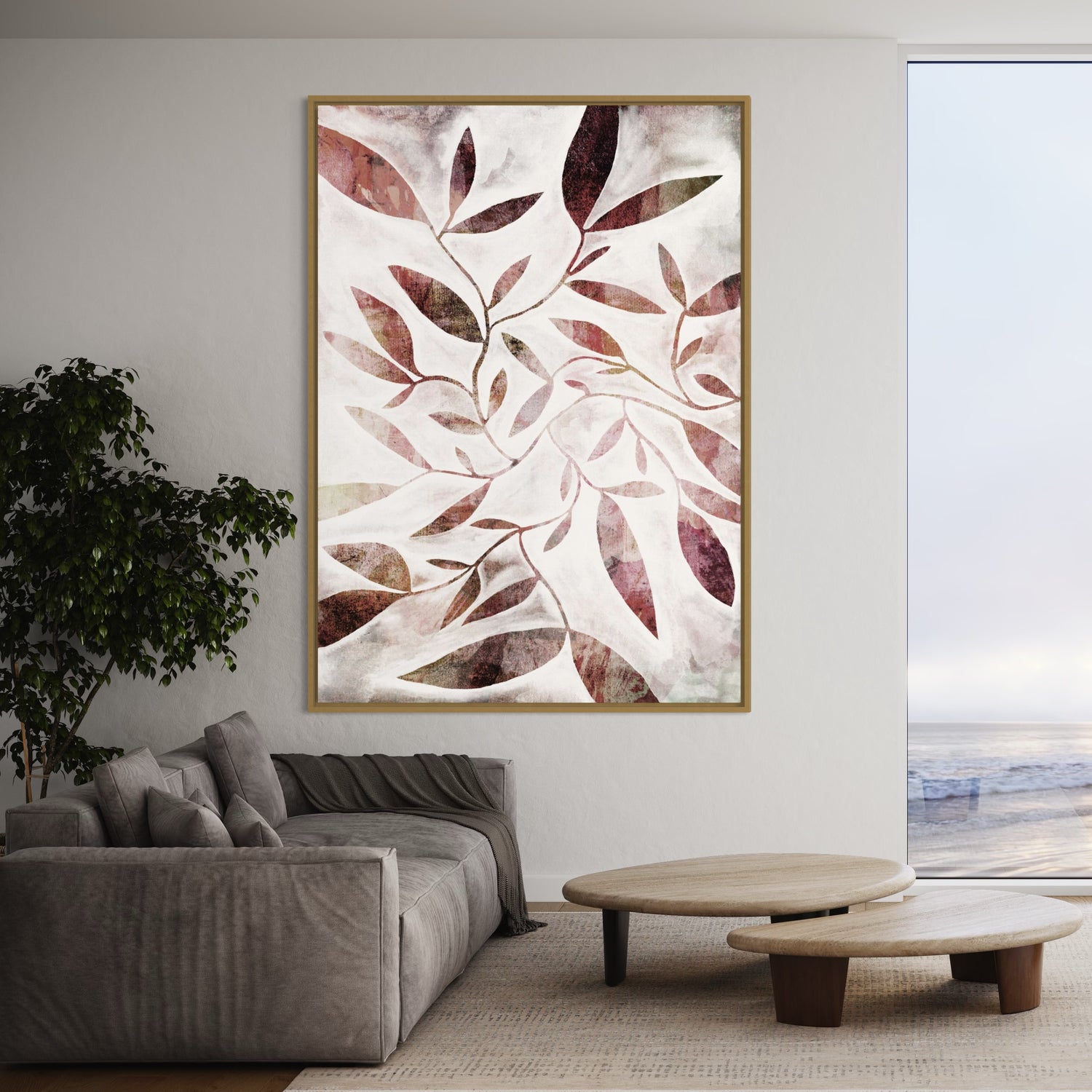 Foglie d& Wabi Sabi Wall Art