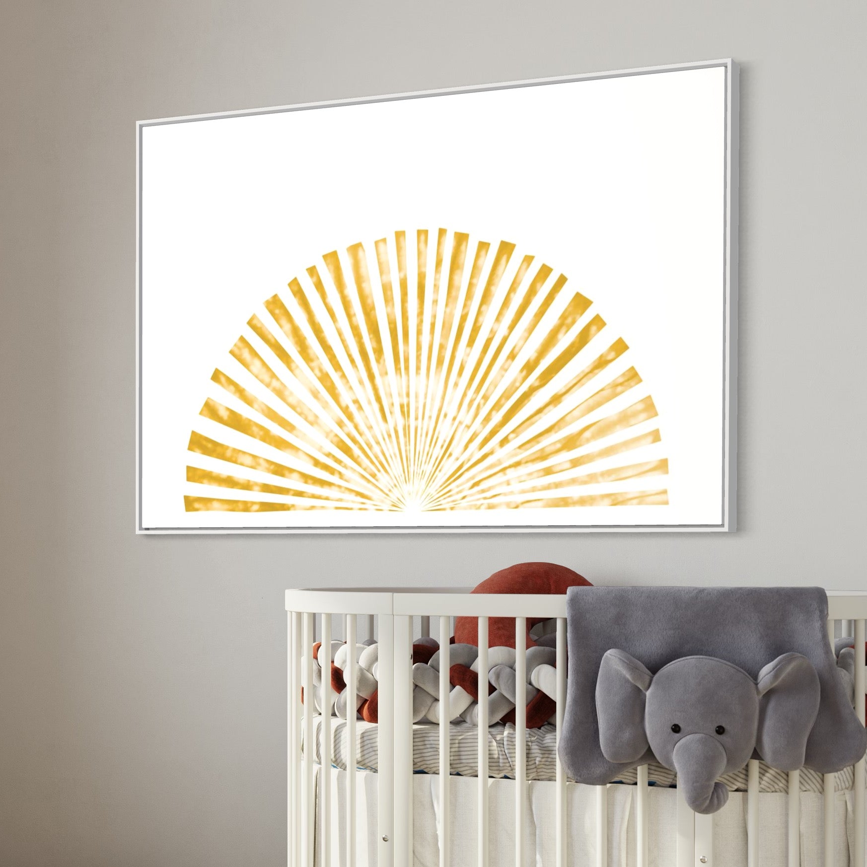 Shibori Sun Burst