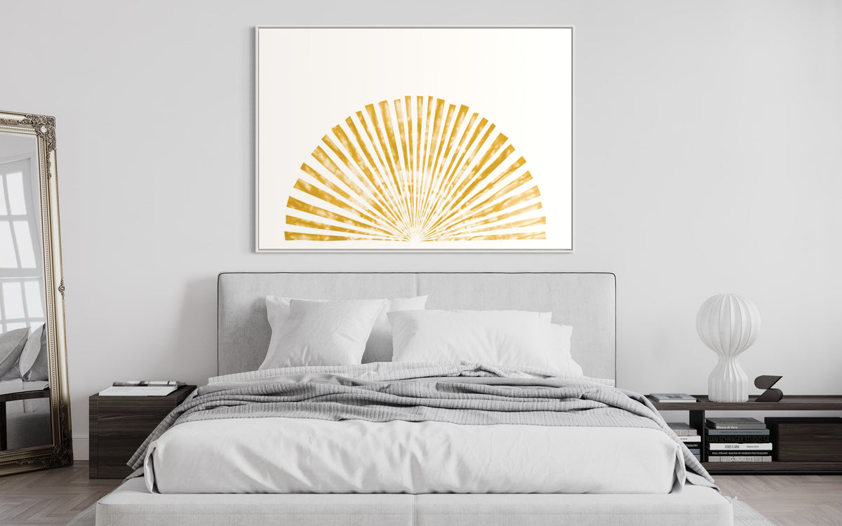 Shibori Sun Burst - Hand Painting