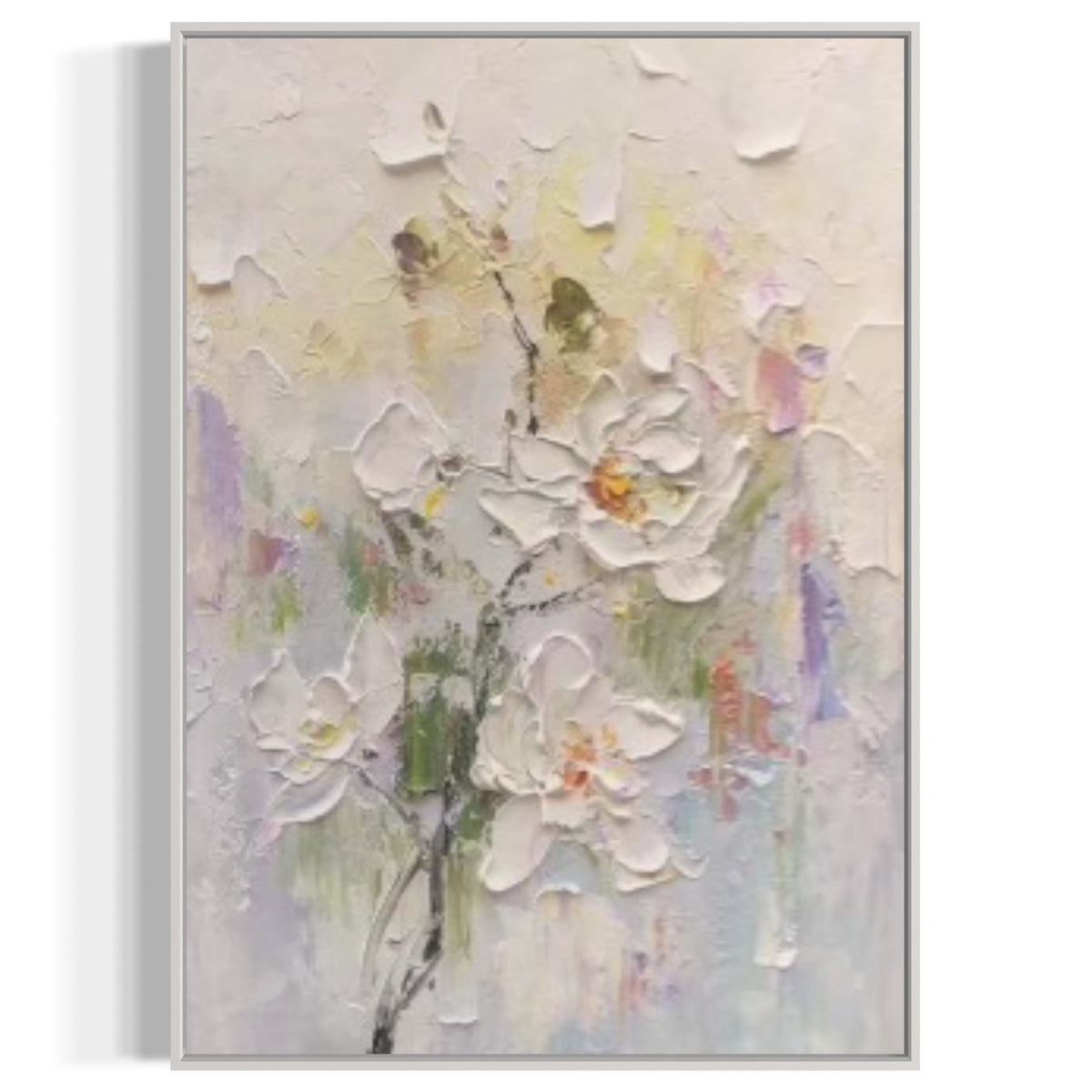 Whispers of Bloom - Hand Painting