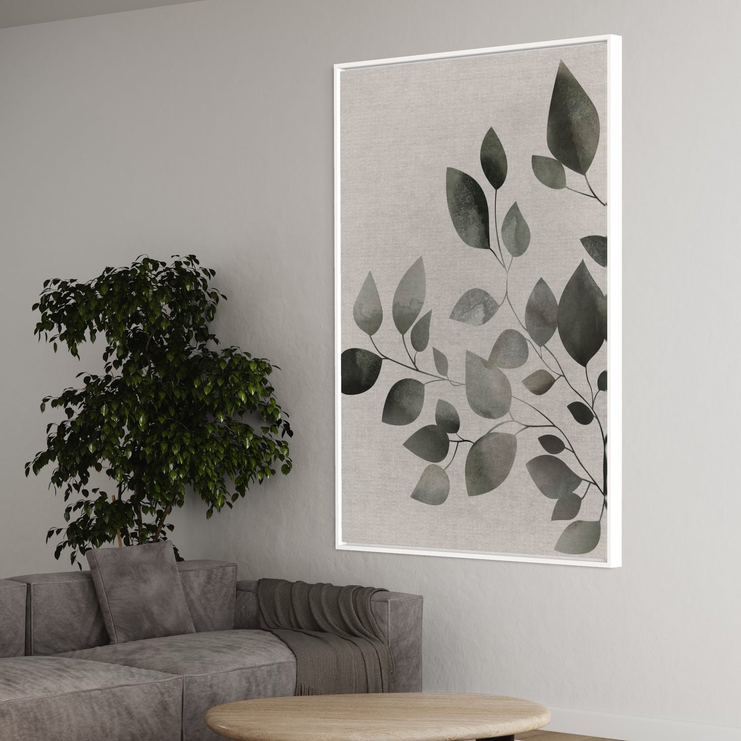 Green Vine 1 Wabi Sabi Wall Art